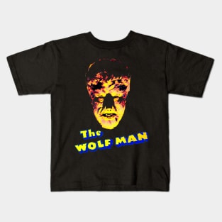 Wolf Man Kids T-Shirt